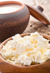 Cottage cheese.