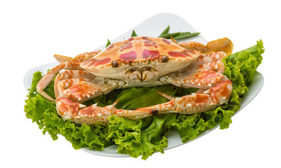 Boiled crab