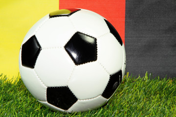 Fototapeta na wymiar Fußball Deutschland