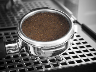 Grounded espresso