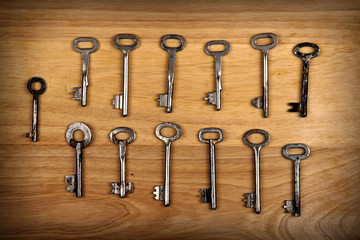 Old Keys Set