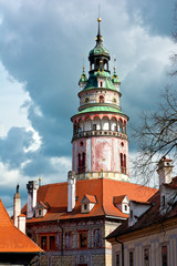 Cesky Krumlov - castle tower