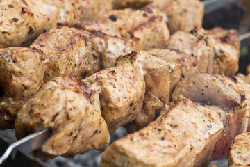 Grilled skewers