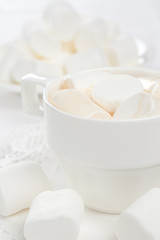 Fototapeta na wymiar marshmallows