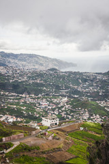 Obraz premium view from the highest Cabo Girao cliff on the beach, ocean