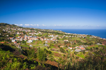 Obraz premium northern coast near Boaventura, Madeira island, Portugal