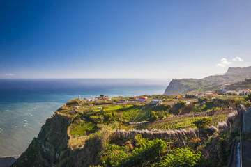 northern coast near Boaventura, Madeira island, Portugal
