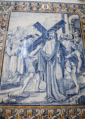 Fototapeta na wymiar Station of the Cross, madeira, portugal