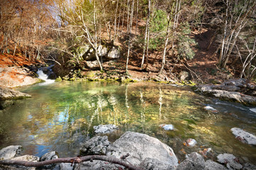 Lake in the mountains