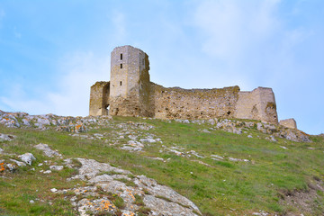 Obraz premium Enisala Fortress, Romania
