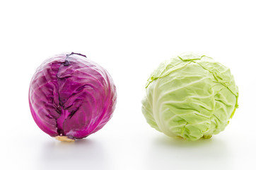 Fototapeta premium Cabbage isolated on white