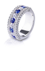 Blue Gemstone Ring