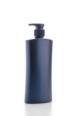 Cosmetic bottle isolated on white