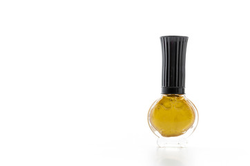 Nail polish isolated on white