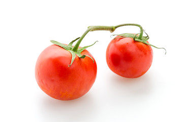 Tomato isolated on white