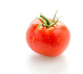 Tomato isolated on white