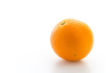 Orange isolated on white