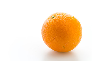 Orange isolated on white
