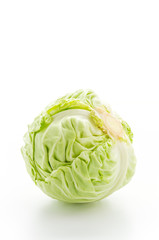 Obraz premium Cabbage isolated on white
