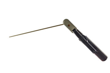 Welding electrode holder.