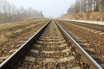 Fototapeta premium trackway