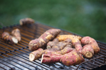 Thai potatoes grill