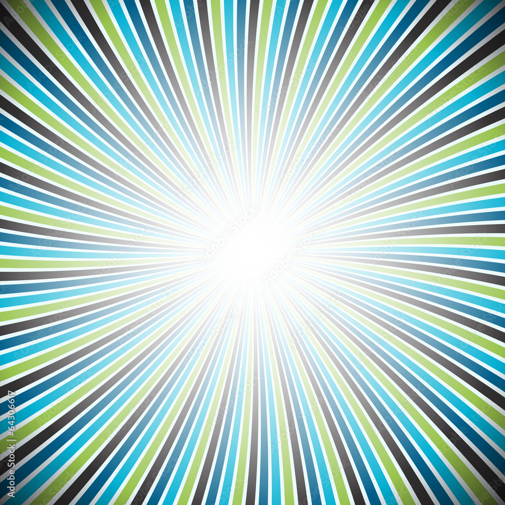 Poster colorful rays texture background