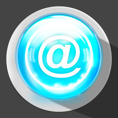contact icon button symbol