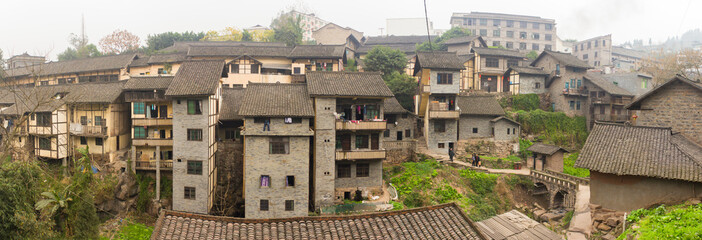Fototapeta premium The Old Buildings in South China