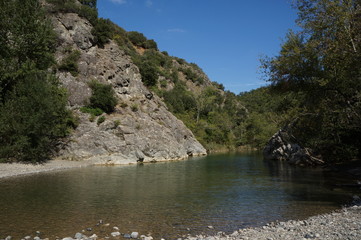 Fototapeta na wymiar Cecina Rzeka
