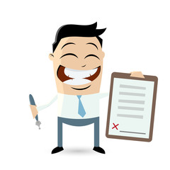 vertrag business unterschrift mann