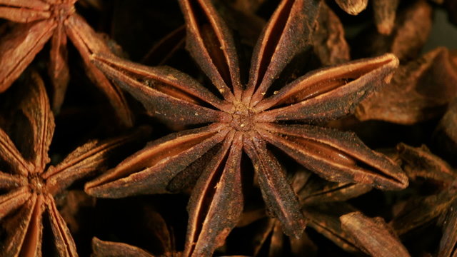 Loopable background of anise stars