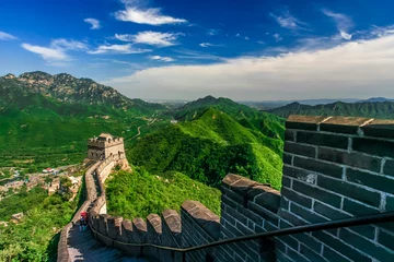 Deurstickers De Chinese muur © aiaikawa