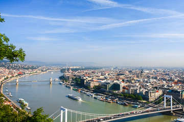 View of Budapest and the Danube river - 64310871