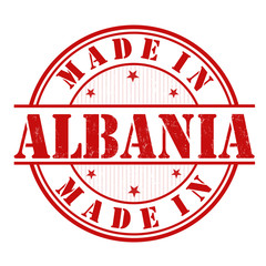 Made in Albania stamp
