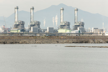 Part of Posco steel works