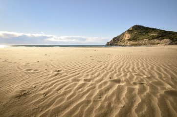 Fototapeta na wymiar Playa en soledad