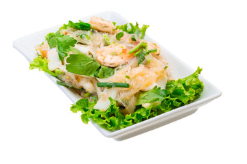 Glass noodle with shrimps