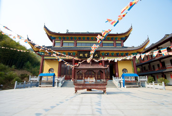 Obraz premium Ancient Chinese Temple