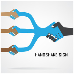 cooperation symbol,partnership sign
