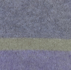 cashmere strip of grey, yellow and lilac