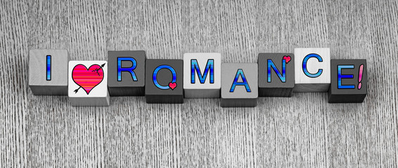 I Love Romance, sign series for love & relationships.