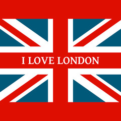 Vector Illustration of the United Kingdom Flag