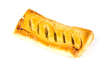 Pie isolated white background