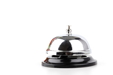 Service bell isolated white background