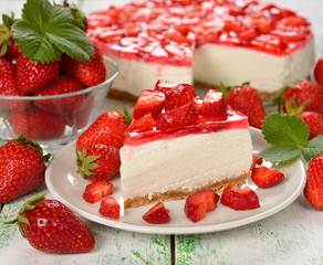strawberry cheesecake