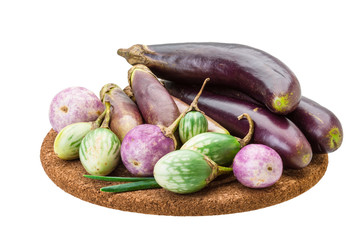 Asian egg-plant assortie