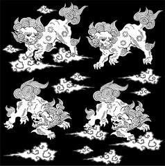 唐獅子　日本的なライオン © daicokuebisu