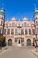 Obraz premium old baroque style great armory Gdansk, Poland