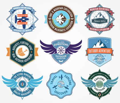 Exploration badges